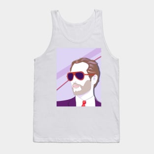 Bold Paul Newman Sunglasses Art Deco Tank Top